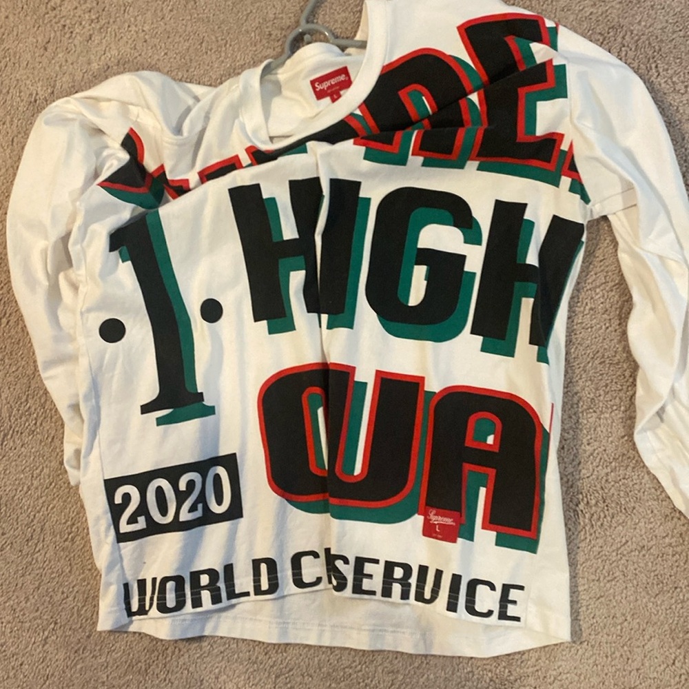 Supreme long sleeve - good condition
